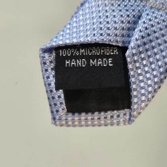 PUCCINI Bows-N-Ties Men's Necktie Solid Textured Microfiber Matte Tie 3.25 In - Picture 5 of 8